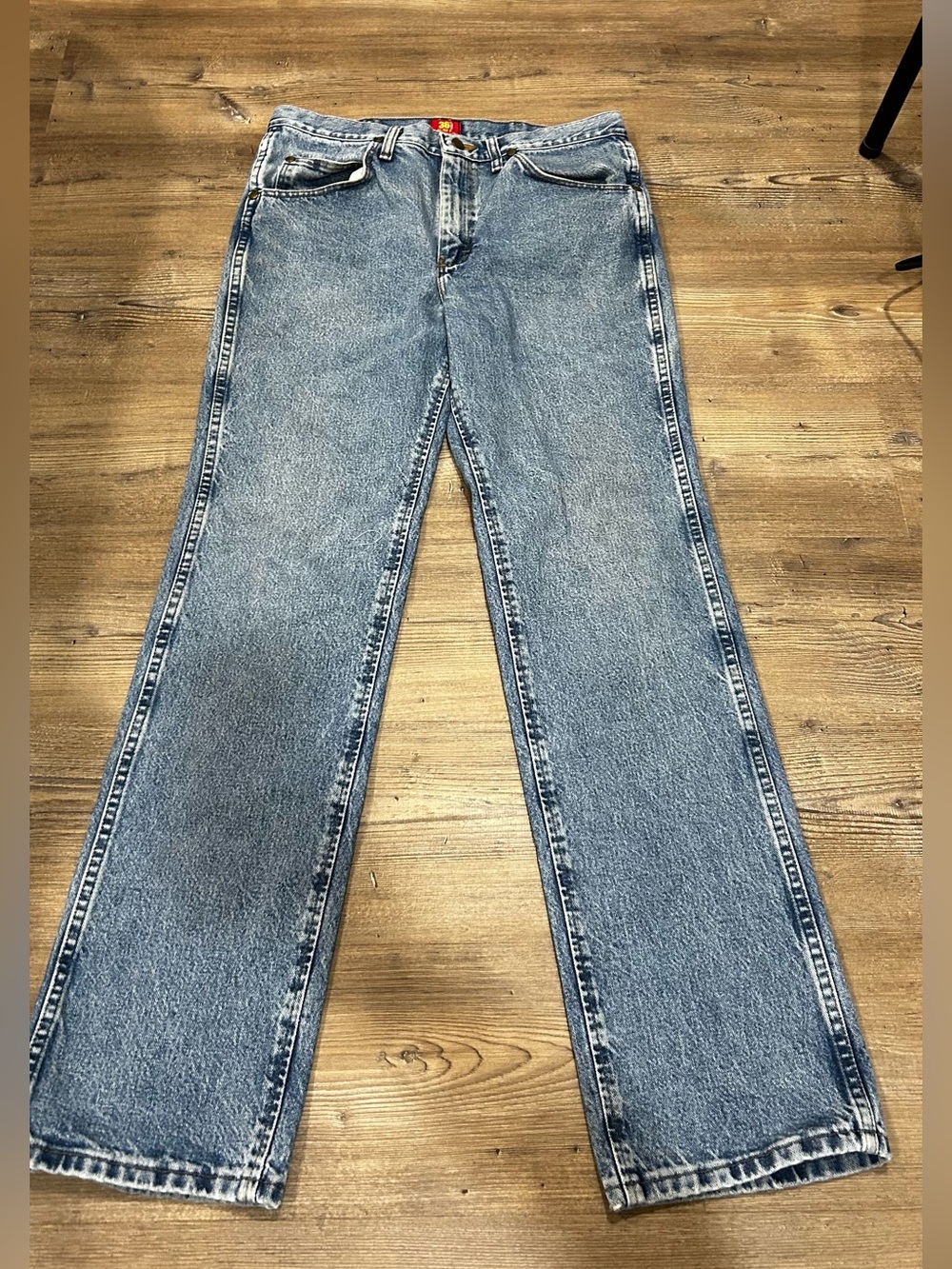 Wrangler Light Blue Straight Leg Jeans